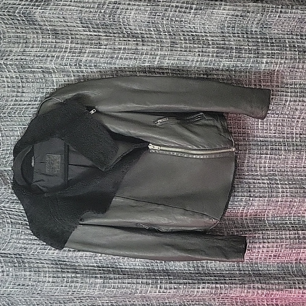 All Saints Nene leather jacket